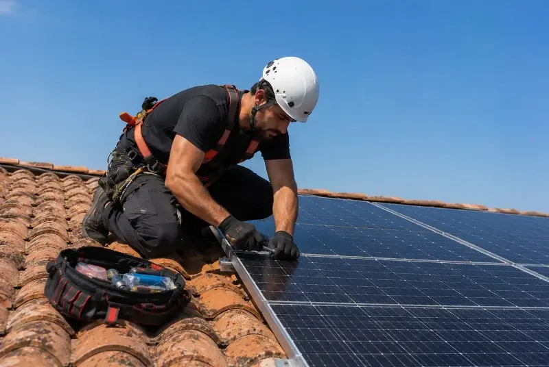 Maintenance et monitoring de panneaux solaires à Collonges-au-Mont-d'Or