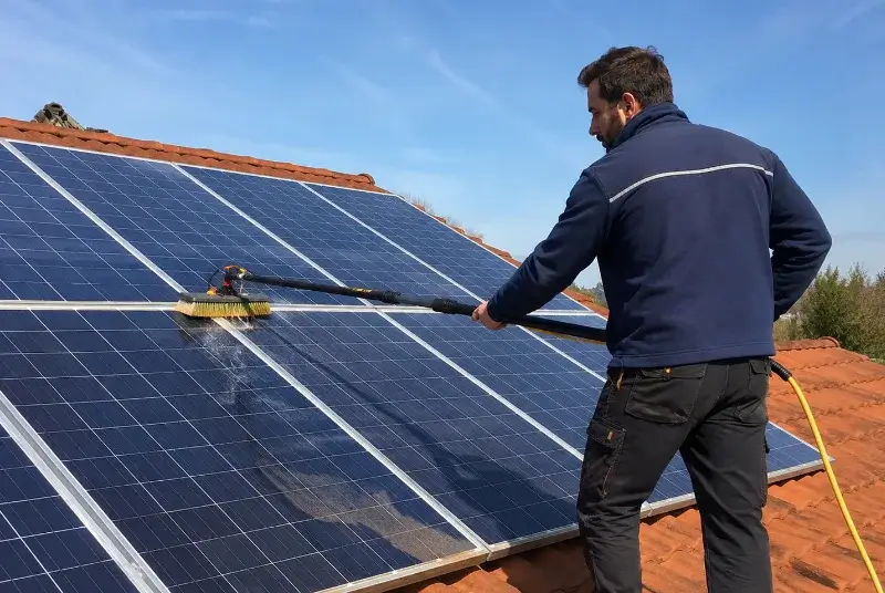 Nettoyage et entretien de panneaux solaires à Collonges-au-Mont-d'Or